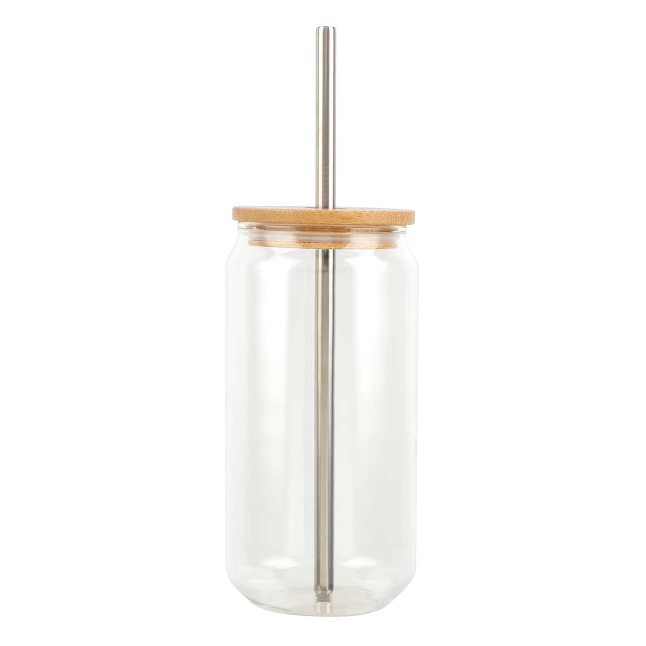 12 Pack: 18oz. Clear Glass Sublimation Tumbler by Make Market®